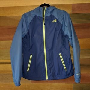 Purple & Green The North Face Rain Jacket